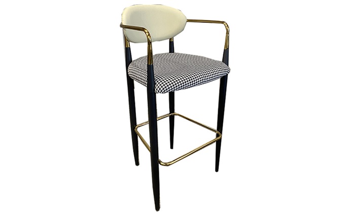 現(xiàn)代簡約輕奢不銹鋼吧臺(tái)椅高腳凳吧臺(tái)凳