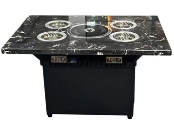 一人一鍋小火鍋大理石無煙烤涮一體桌