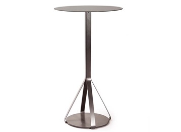 個(gè)性酒吧不銹鋼露天簡約高腿酒吧桌