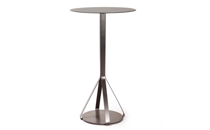 個(gè)性酒吧不銹鋼露天簡約高腿酒吧桌