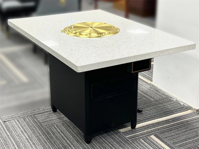 自助烤肉餐廳炭火烤肉下排風烤肉桌