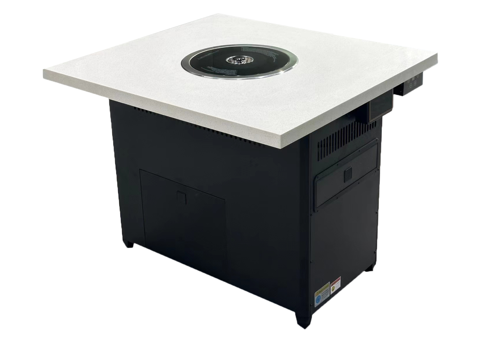 自助韓式烤肉店無煙凈化烤肉桌