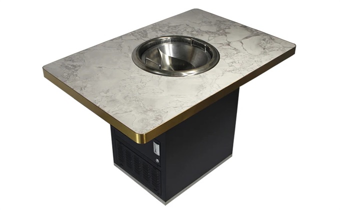 大理石自帶無(wú)煙凈化火鍋?zhàn)? data-bd-imgshare-binded=