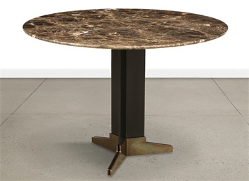 高級(jí)西餐廳金屬腳大理石西餐廳桌子