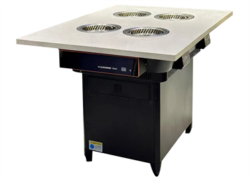 自助火鍋餐廳一人一鍋無煙凈化小火鍋桌