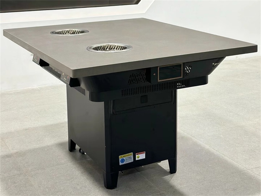 自助小火鍋店2人位一人一鍋無煙火鍋桌