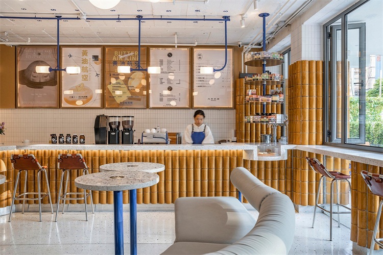 咖啡廳空間設計效果圖