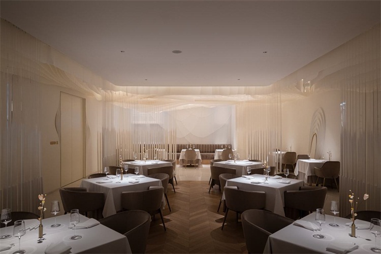 法餐廳空間設(shè)計(jì)效果圖