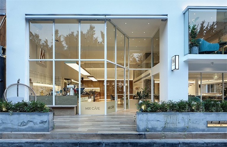 咖啡館空間設計效果圖