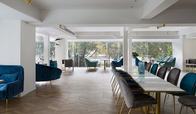 咖啡館空間設計效果圖