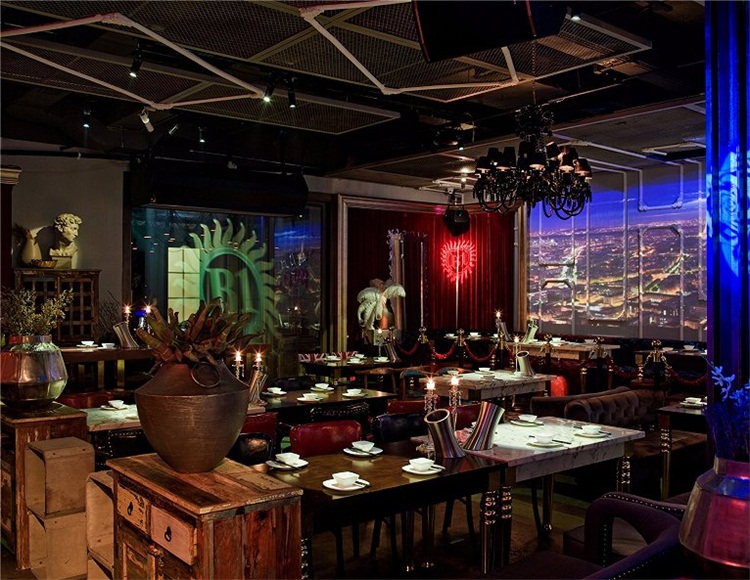 主題餐廳空間設計效果圖