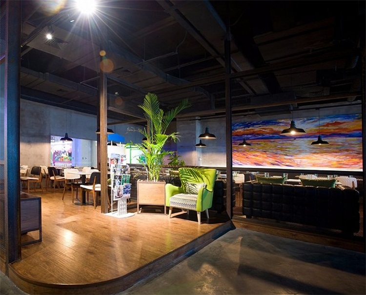 音樂餐廳空間設計效果圖