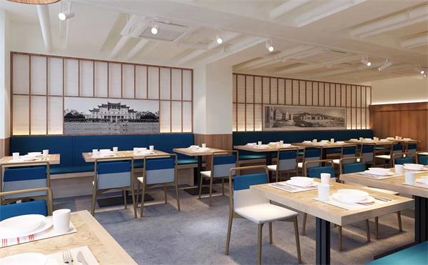 餐廳實(shí)木餐桌椅