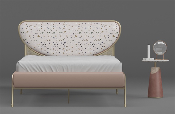 復(fù)古水磨石家具