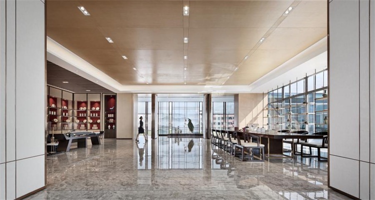 茶業會館空間設計效果圖