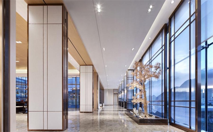 茶業會館空間設計效果圖