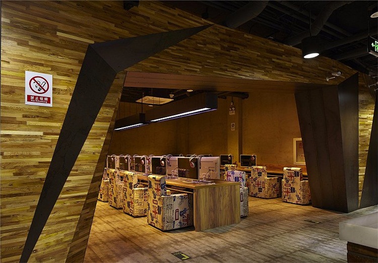 網咖空間設計效果圖