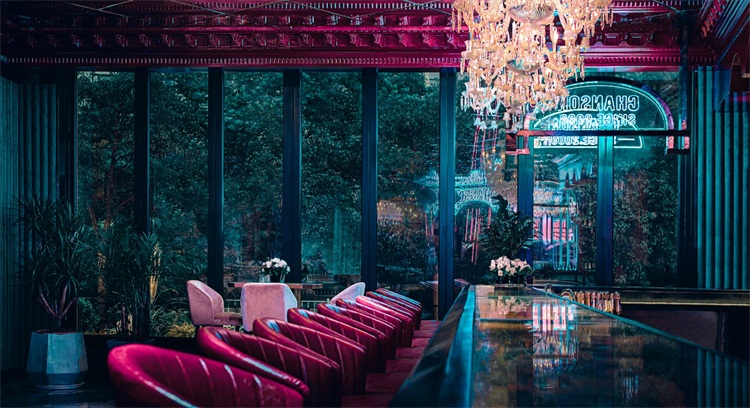 酒吧空間設(shè)計效果圖