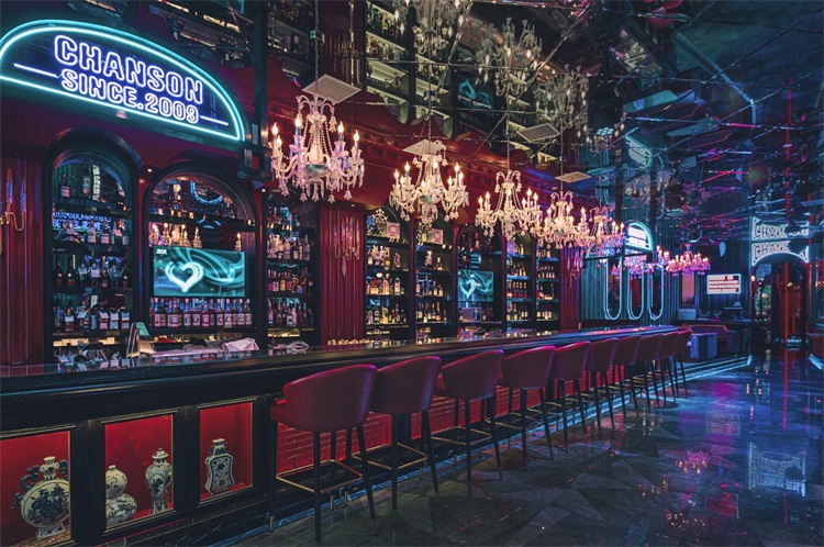 酒吧空間設(shè)計效果圖