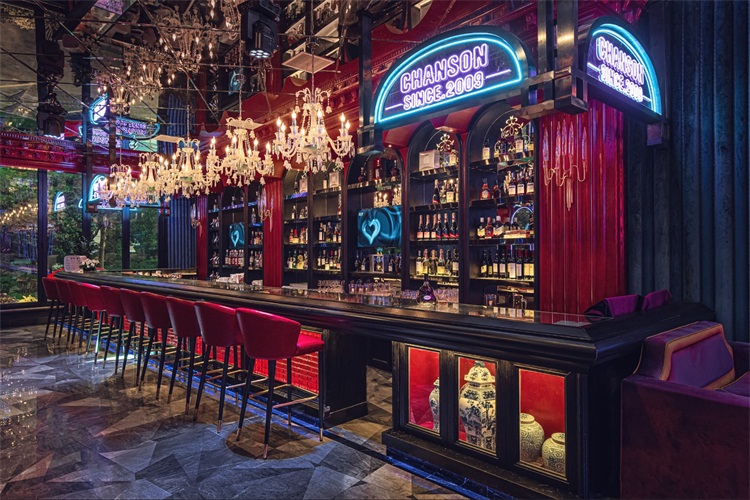 酒吧空間設(shè)計效果圖