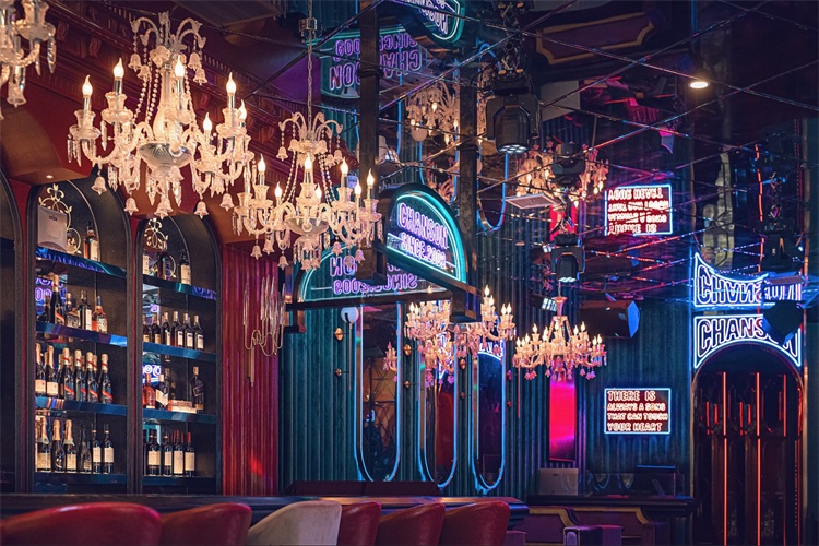 酒吧空間設(shè)計效果圖