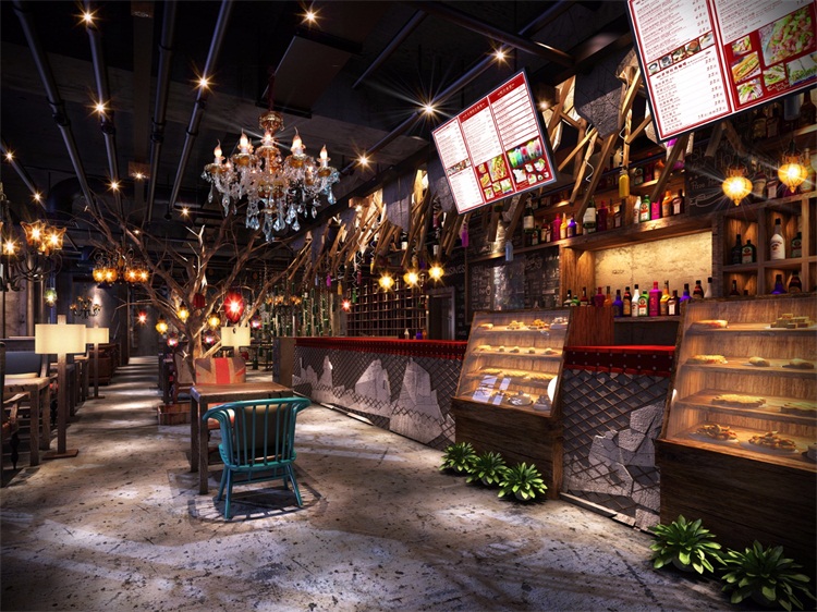 酒咖空間設計效果圖