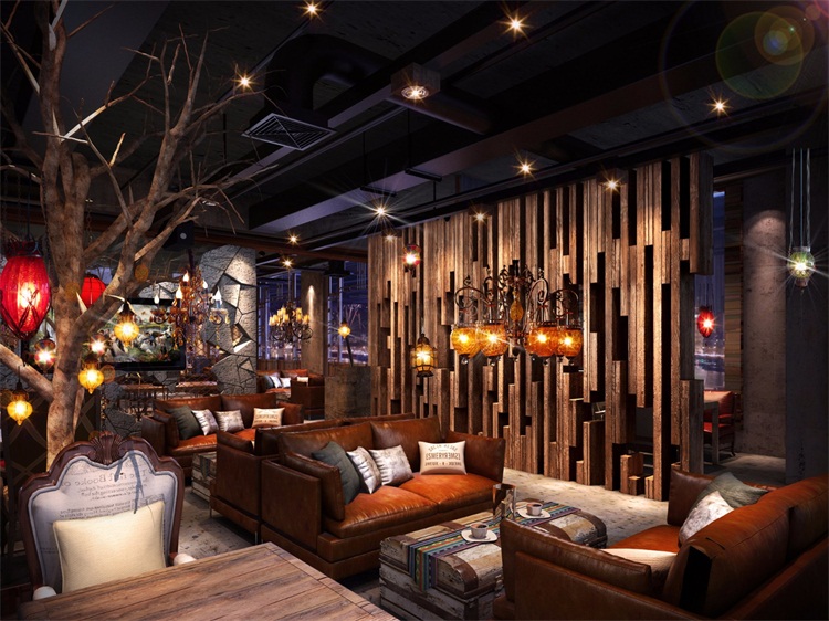 酒咖空間設計效果圖